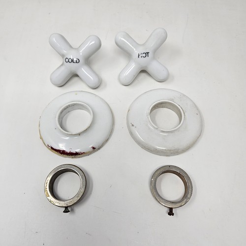 Vintage white porcelain hot - vintage,