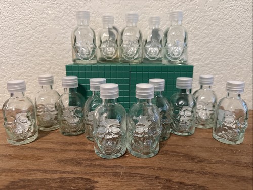 Lot glass skull - lot,