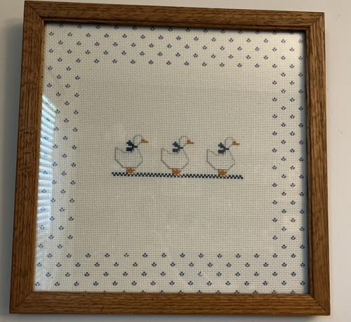 Vintage ducks row - vintage,