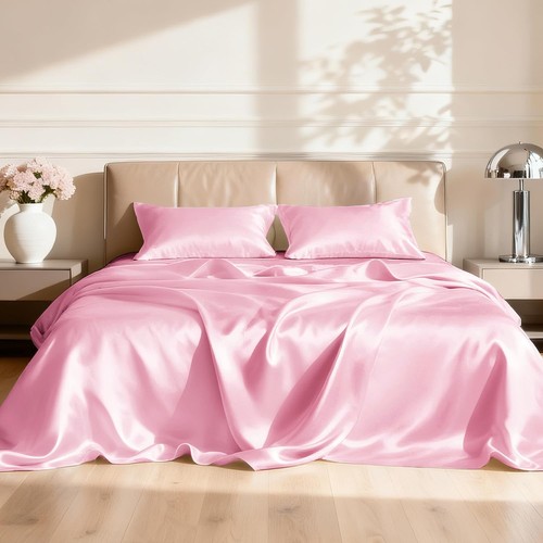 Luxury silky satin - satin, bed