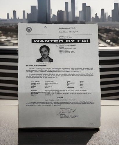 Original 1993 fbi - original, wanted