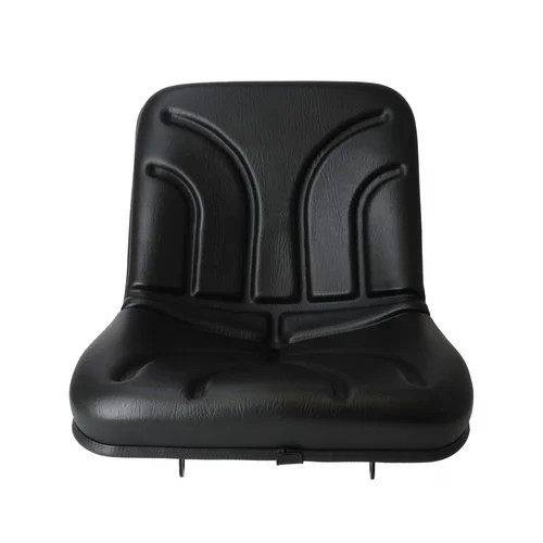 Seat contoured black vinyl - black,