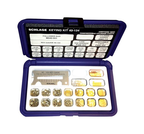 Schlage plastic keying kit - plastic,
