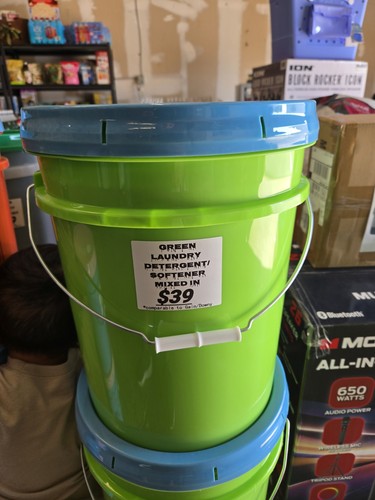 Laundry detergent mixed - laundry, with