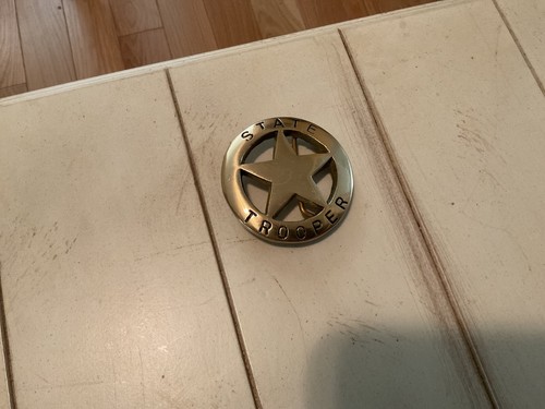 Solid brass state trooper - solid,