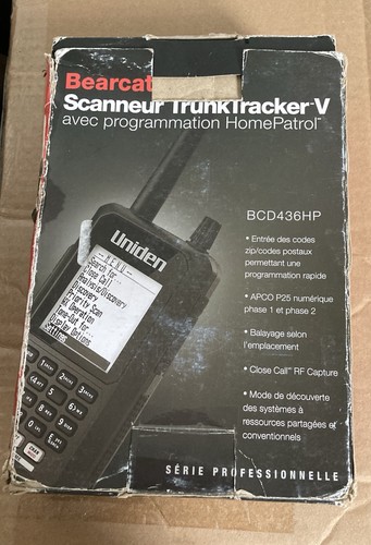 Uniden bearcat trunktracker - bearcat, v