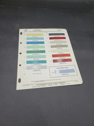 1960 1959 spring colors - 1960,