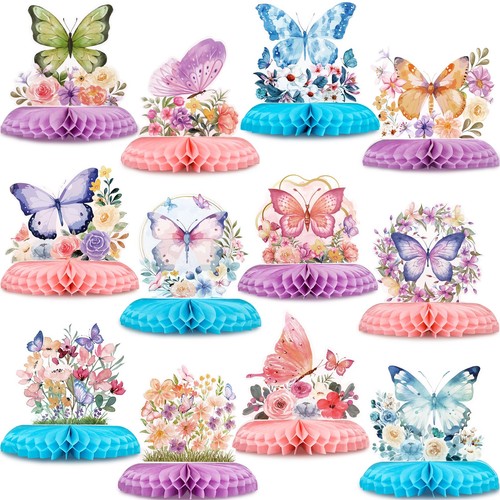 Pcs butterfly centerpieces - 12,
