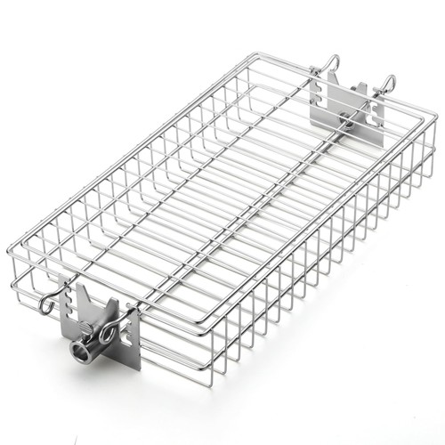 Flat rotisserie basket 304 - rotisserie, basket,