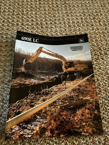 John deere earth 690e - john,