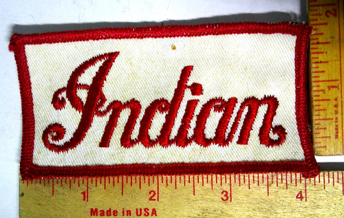 Indian motorcycle patch - indian,