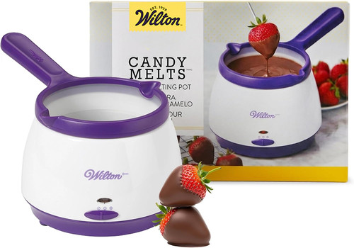 Wilton candy melts - melts, melting