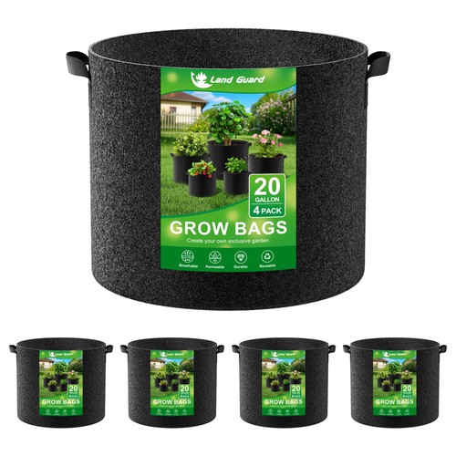 Gallon fabric grow bags - 20,
