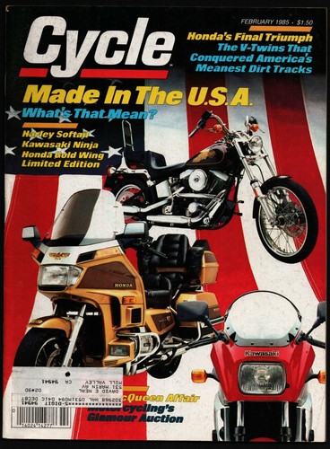 February 1985 cycle - cycle, magazine