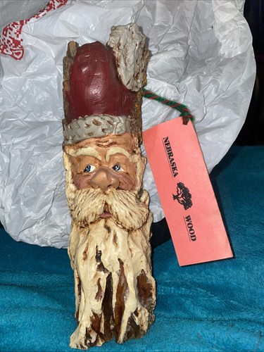 Hand carved primitive - carved, 10"
