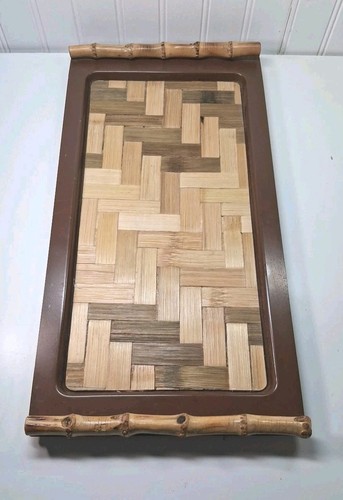 Vintage bamboo metal - &, serving