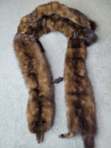 Vintage genuine ranch mink fur - genuine,
