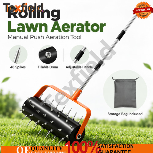 Rolling lawn aerator heavy - lawn,
