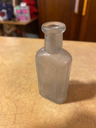 Vintage glass medicine bottle - vintage,
