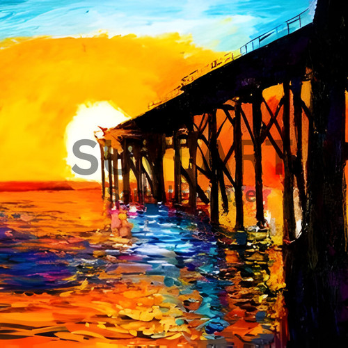 Digital image beautiful - beautiful, sea