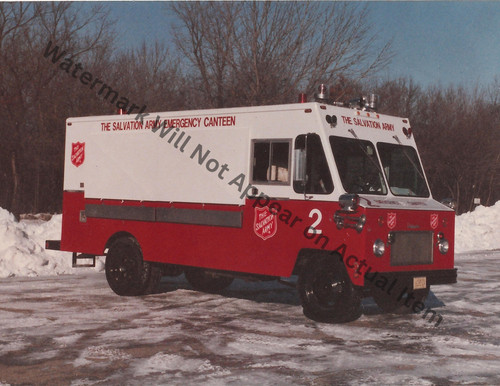 Fire truck canteen unit - truck,