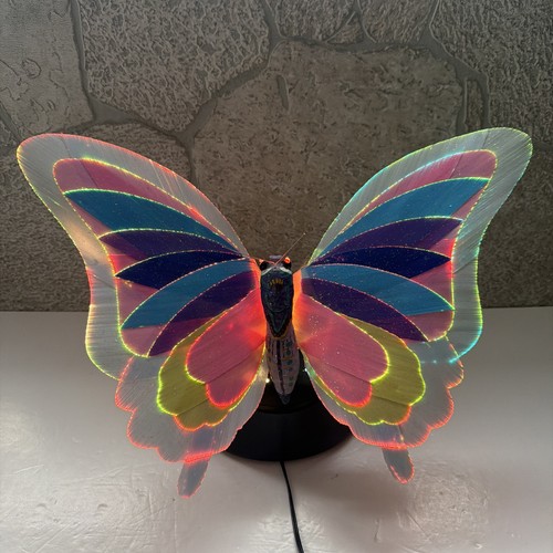 Vintage fiber optic butterfly - vintage,