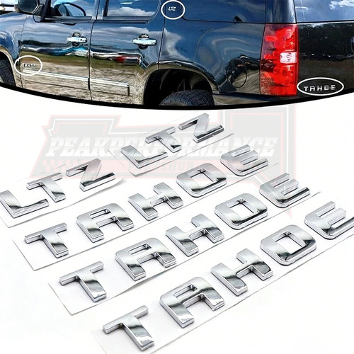 For tahoe ltz letters sticker - for,