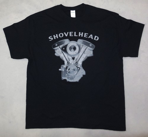 Shovelhead grey engine - shovelhead, t-shirt
