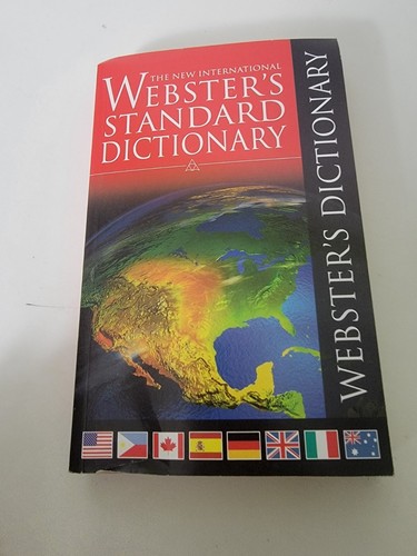 Webster standard dictionary - webster's,