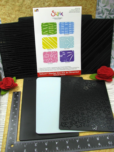 Sizzix texturz starter kit - texturz,