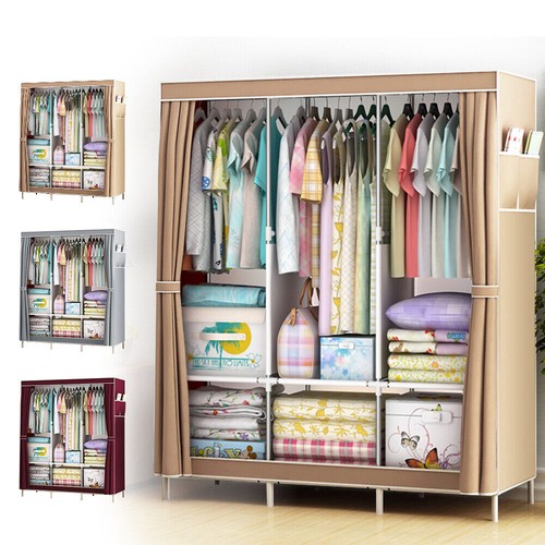 Closet wardrobe clothes rack - closet,
