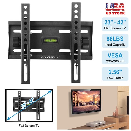 Flat wall mount bracket - flat, tv