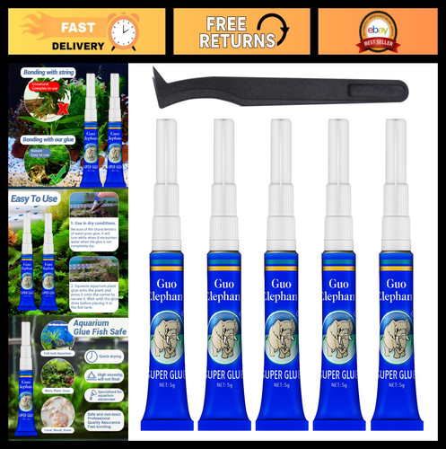 Aquarium glue 5pcs - aquarium,