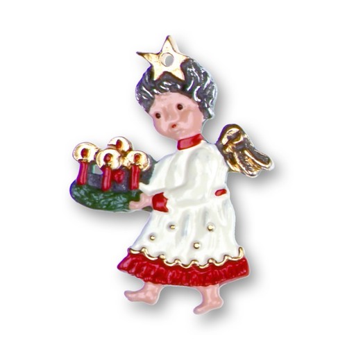 Angel with advent - with, wreath