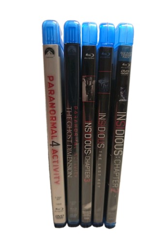Horror blu ray lot - horror, insidious