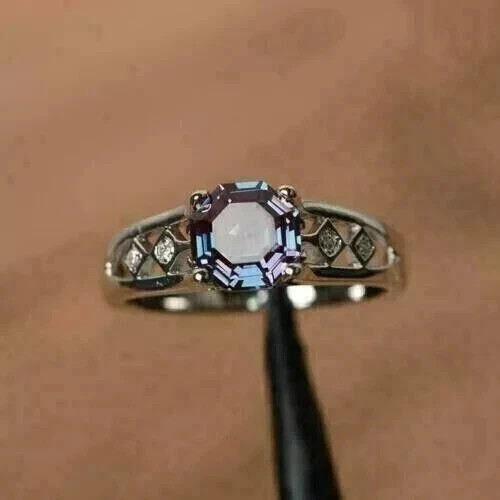 Genuine 2ct asscher - genuine, cut