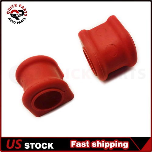 Pair sway bar bushings front - sway,