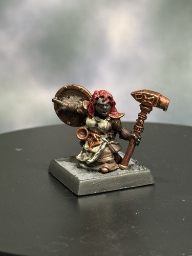Painted miniature dwarf - painted,