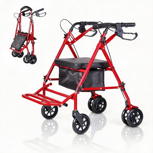 Rollator walker transport - &,