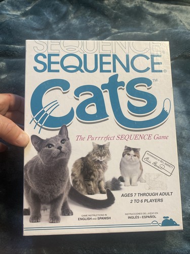 Sequence cats board game - sequence,