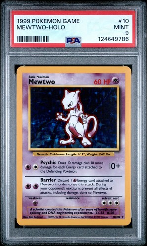 Psa mint mewtwo 010 102 - 9,