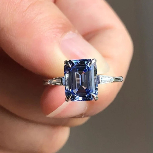 00ct emerald cut - emerald,