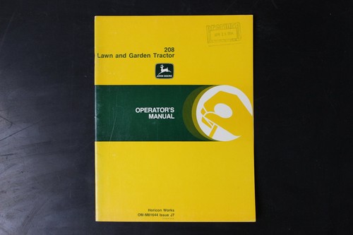 John deere 208 lawn - 208, &
