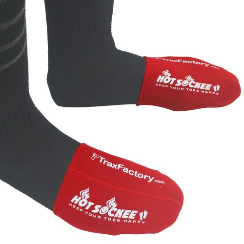 Neoprene toe warmers worn - -,