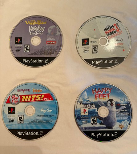 Kids ps2 lot veggietales - ps2, (veggietales