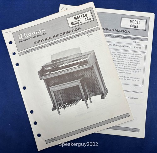 Original thomas organ - thomas, malibu