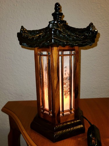 Authentic wooden korean pagoda - wooden,