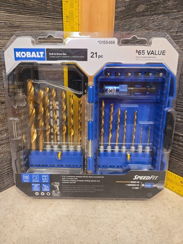 New kobalt 21pc speedfit - new,