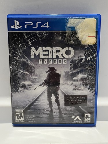 Metro exodus playstation 4 - metro,