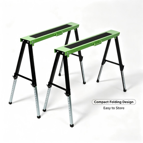 Adjustable saw horses pack - horses, 2